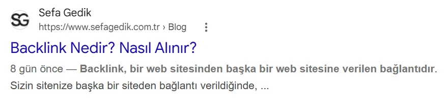 Meta Açıklamaları